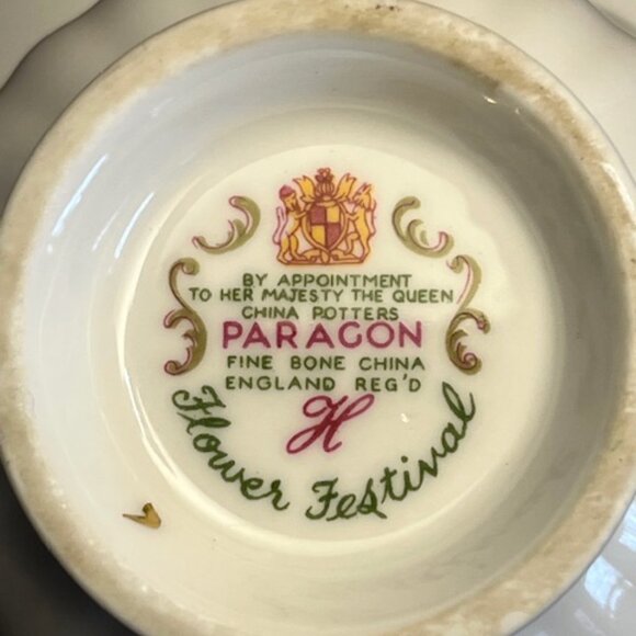 Paragon Teacup and Saucer - Flower Festival Series - Picture 5 of 5